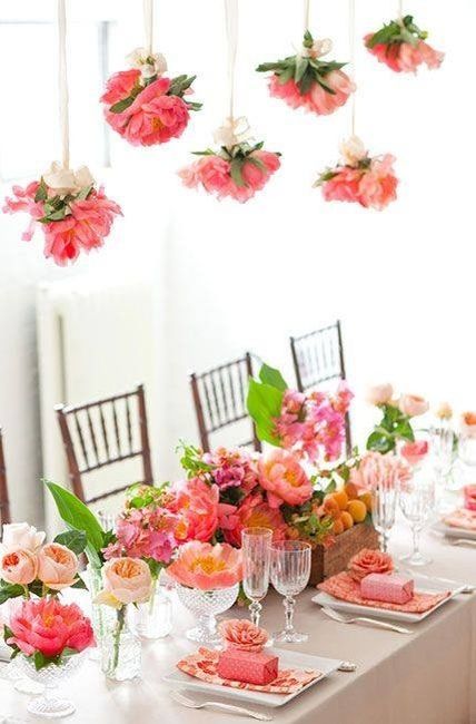 Flores colgantes para boda, tendencias 2016 - 10