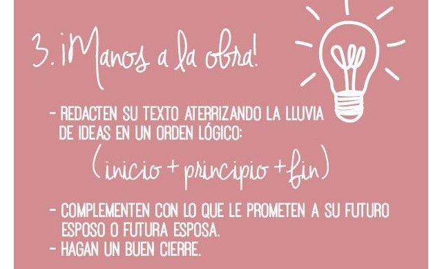 5 pasos para escribir tus votos matrimoniales - 4