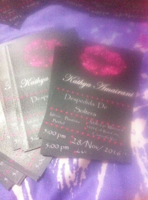 Mis invitaciones despedida de soltera a 194 dias - 2