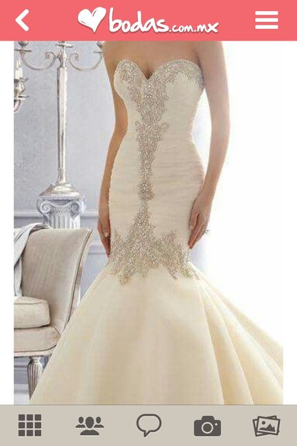 Vestidos en corte sirena - 1