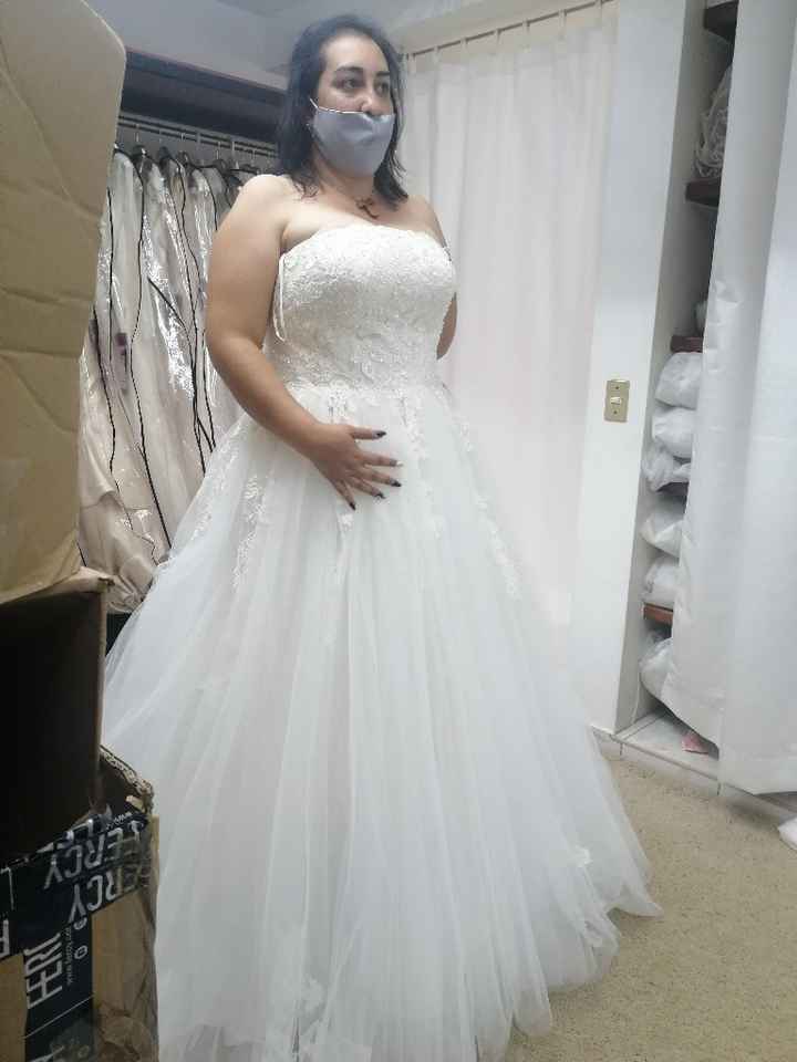¿Cuántas ⭐ le das a este vestido de novia?🎁 - 1
