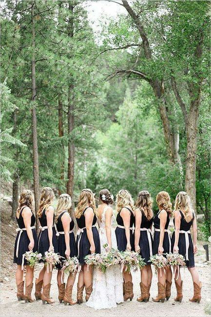 Damas de honor ¿el mismo color para todas o cada quien su propio estilo? - 3