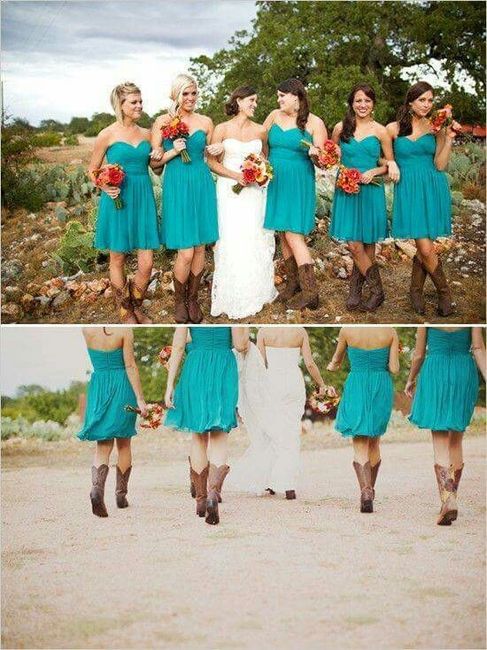 Damas de honor ¿el mismo color para todas o cada quien su propio estilo? - 4