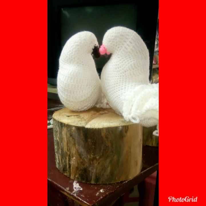 Proyecto de centro de mesa, a mitad