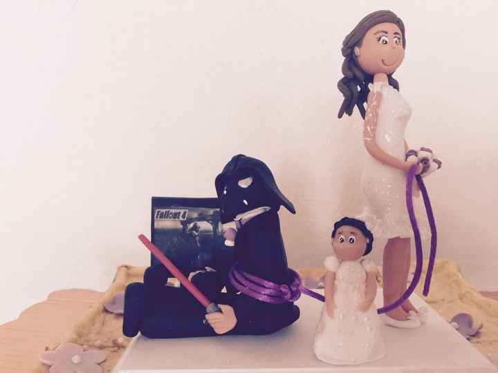 El cake topper
