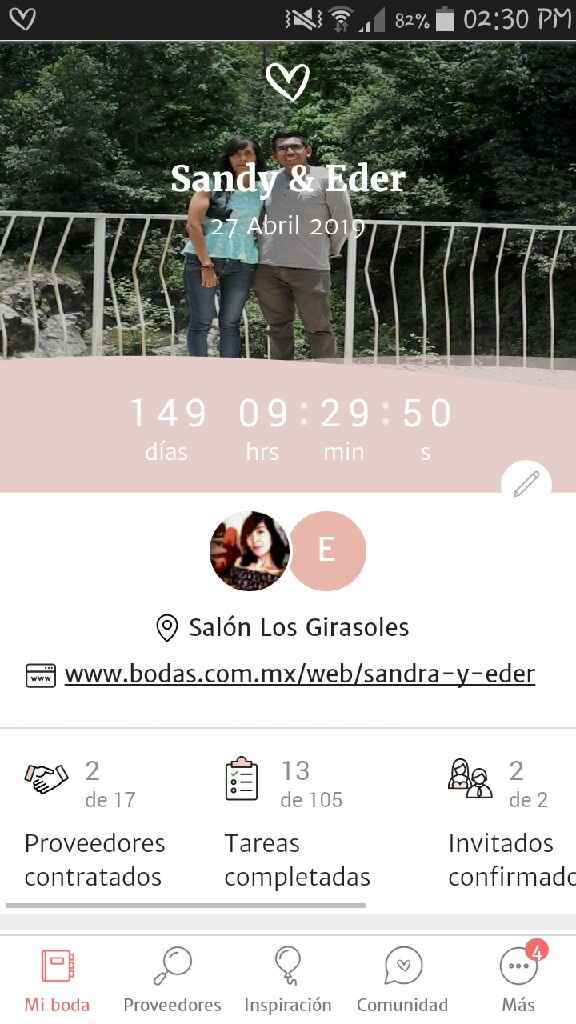 Como seleccionar Mi Inspiración en la app - 1