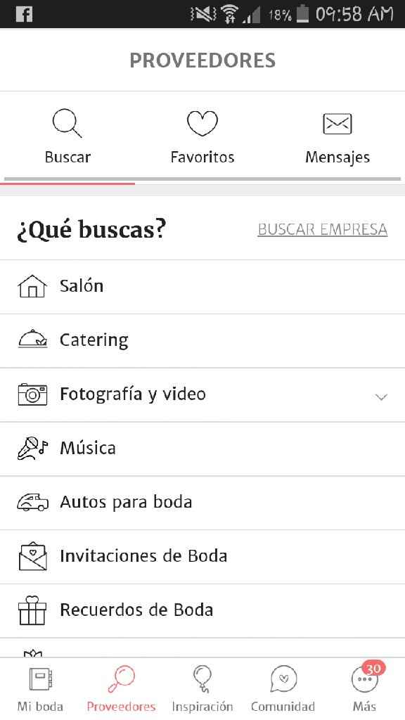 ¿cómo puedo ver los proveedores a los que les he enviado mensaje? - 1