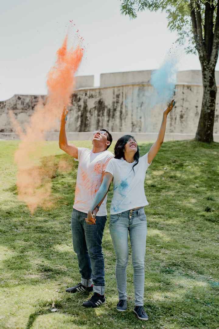 Fotos Save The Date/ Polvos Holi - 1