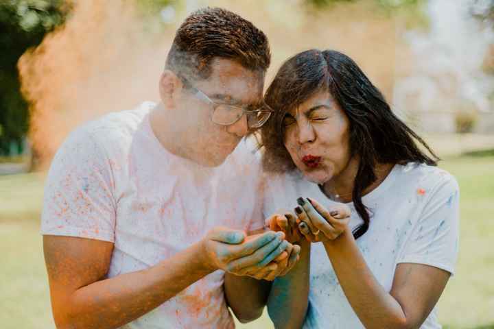 Fotos Save The Date/ Polvos Holi - 2