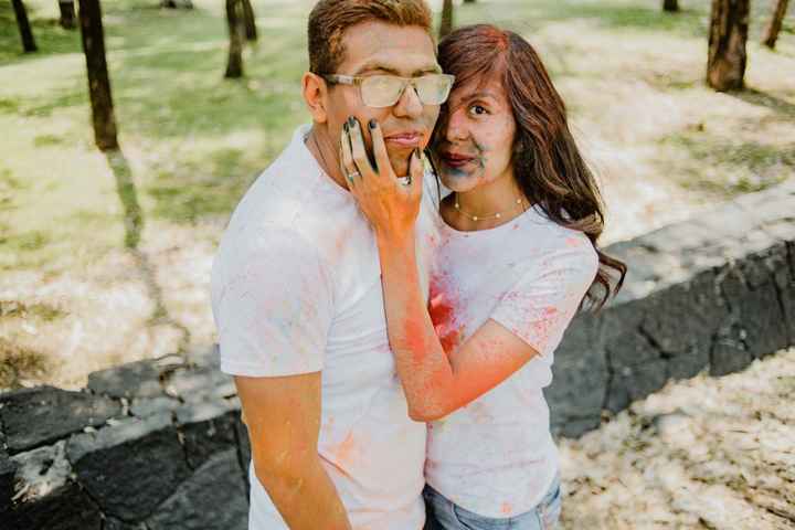 Fotos Save The Date/ Polvos Holi - 3