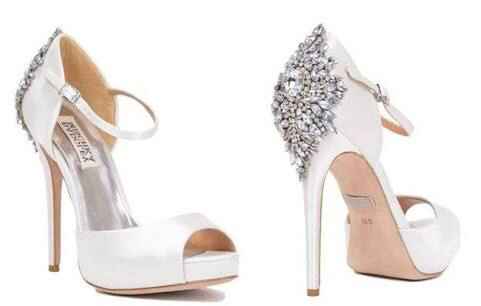 Que zapatos de novia 👰🏻escogerías??? - 7