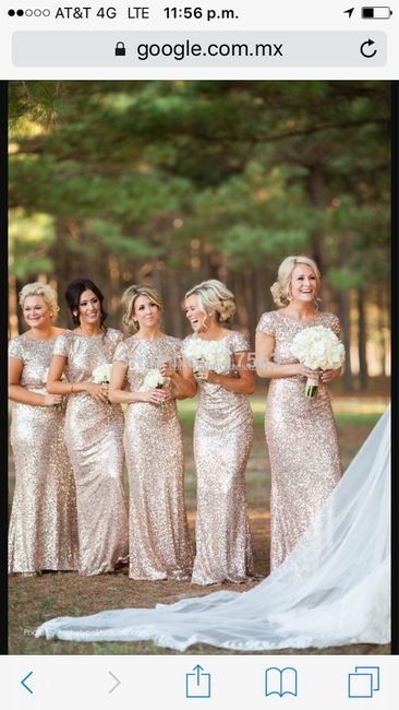 Ya tengo a mis hermosas damas y sus vestidos - 2