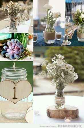 Sugerencias .. arreglos de mesa con yute!!!! - 5