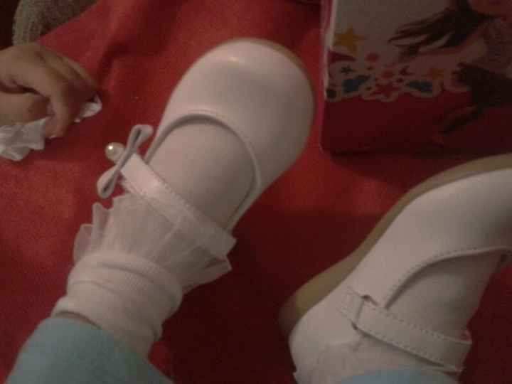Zapatito blanco...