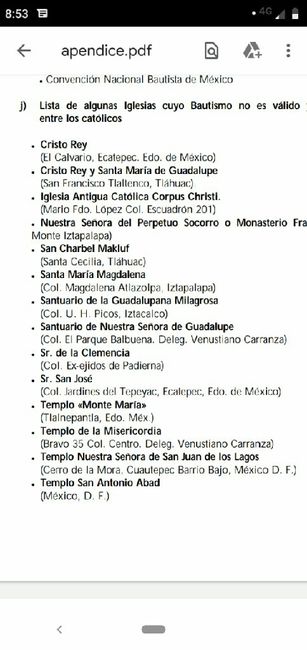 ¿Estás bautizad@? - 1