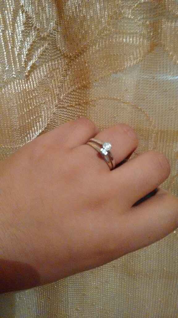 Como portas tu anillo de compromiso? - 1