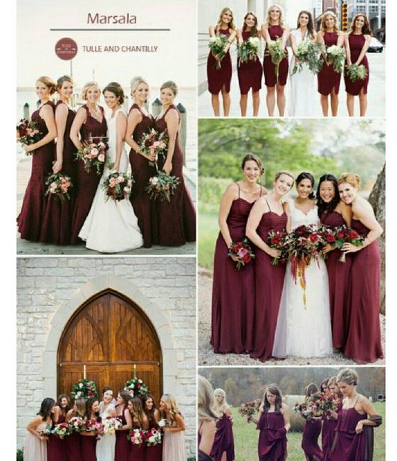  Inspiración boda color vino - 10