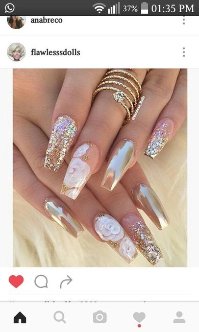 Uñas de novia: ¿french o de color? - 1