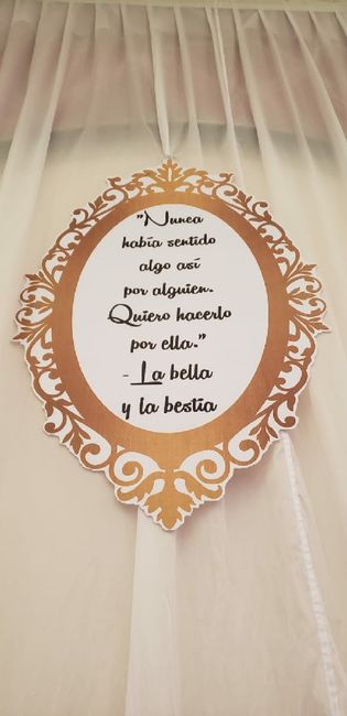 Boda temática princesas de Disney 33