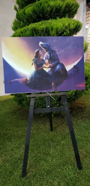 Boda temática princesas de Disney 42