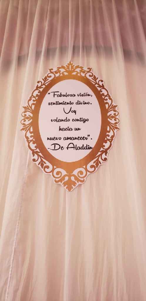 Boda temática princesas de Disney - 34
