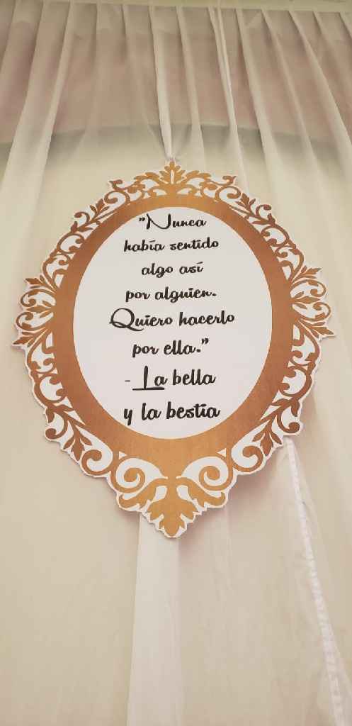 Boda temática princesas de Disney - 37