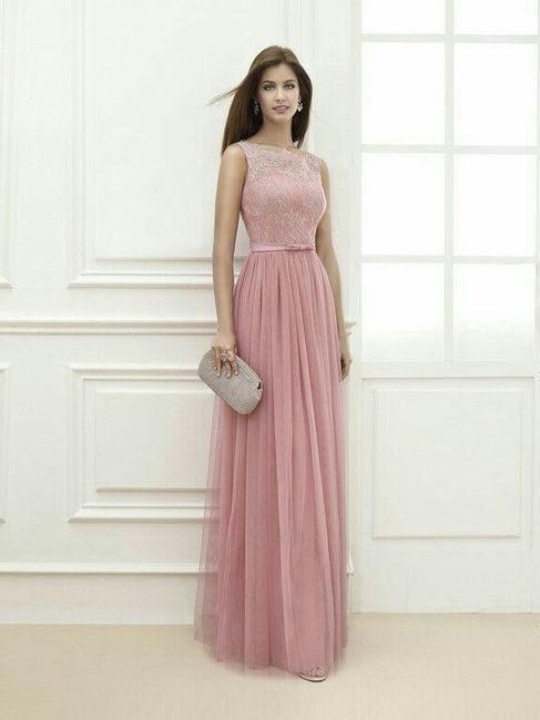 ¿De qué colores serán los vestidos de sus bellas damas? - 1