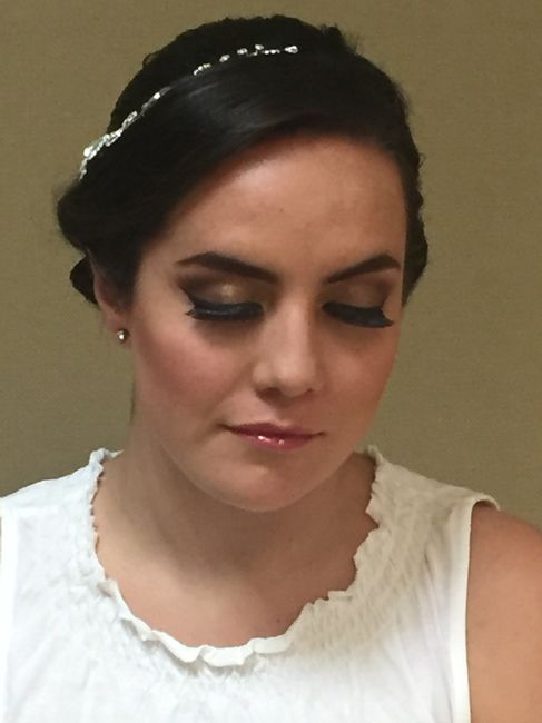 Mi prueba de peinado y maquillaje - 2