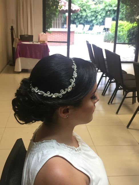 Mi prueba de peinado y maquillaje - 3