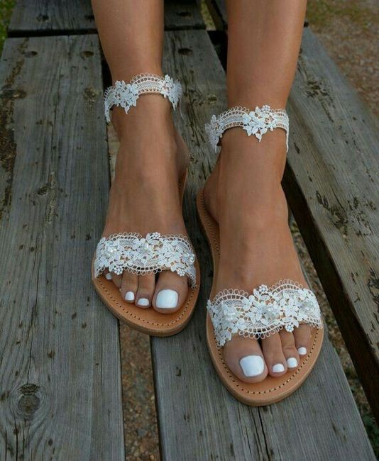 Zapatos para boda en playa 20