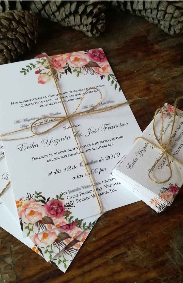 Su presupuesto para invitaciones - 1