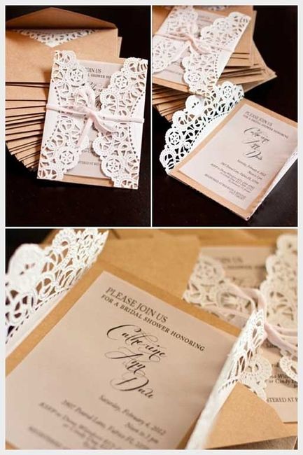 Invitaciones vintage