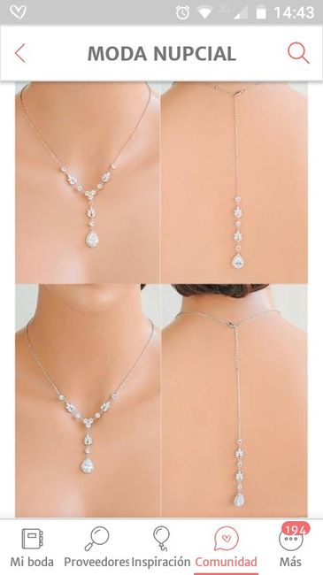 Collares de novia - 2