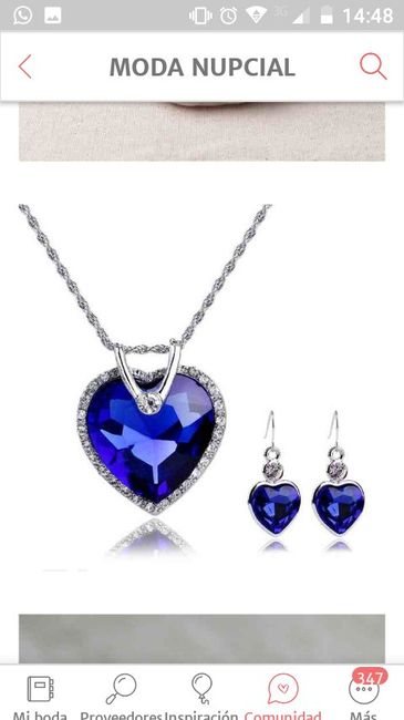 Tu “algo azul” en los accesorios de la 👰🏻 - 1