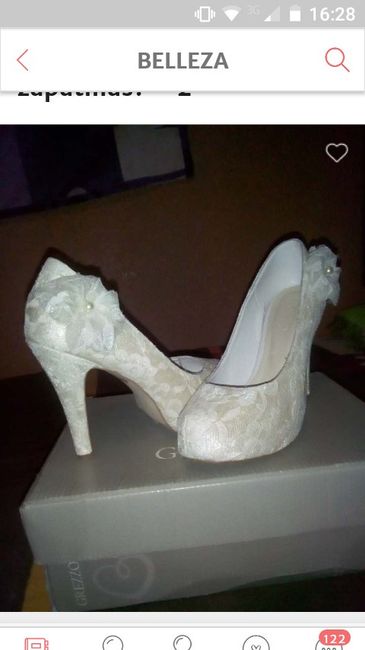 zapatos con flores para la boda - 1