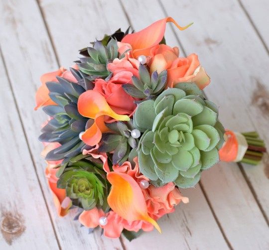Ramos con suculentas 💐 3