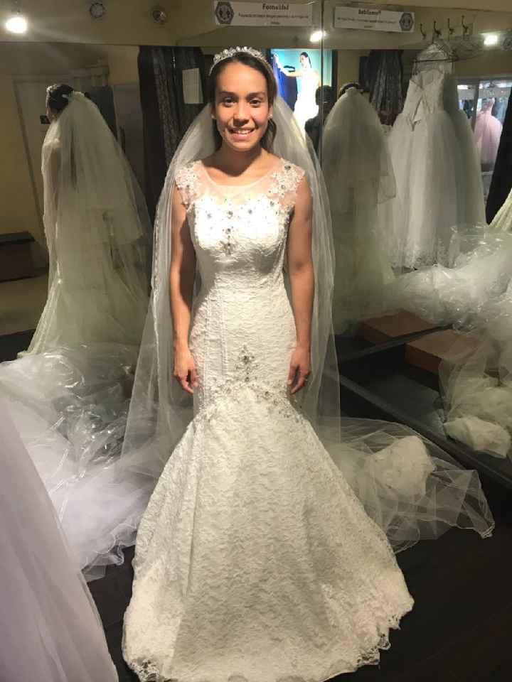 'le di el Sí a mi vestido!! ❤️👰 - 1