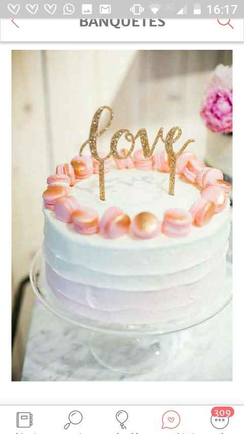 Pasteles con Macarons  💕🦄 - 2