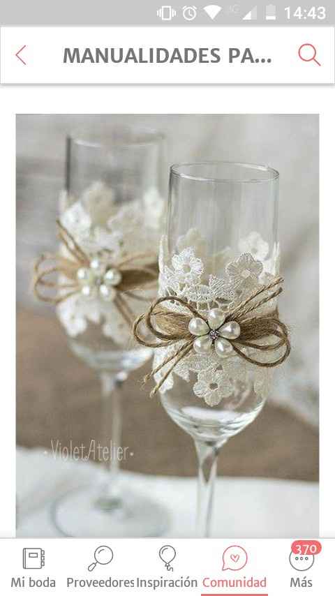 Copas decoradas con moños!!🎀 - 2