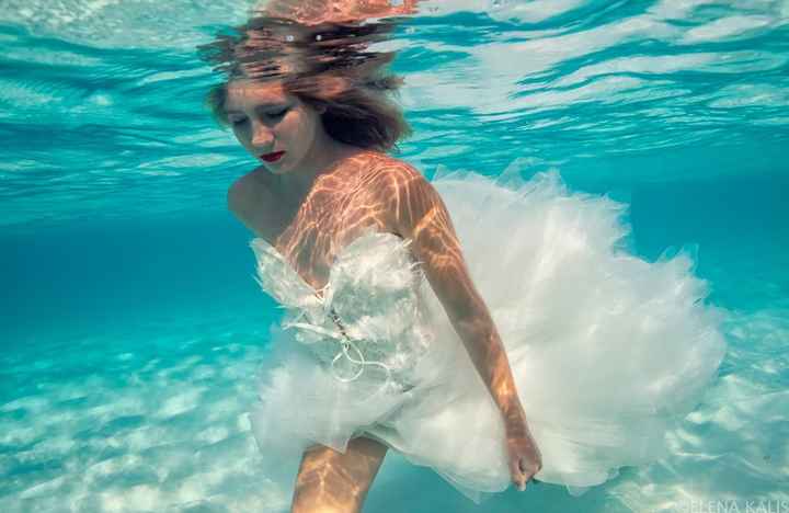 Trash the dress bajo el agua 💦💦 - 1