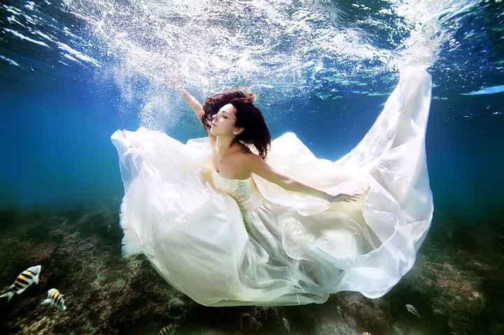 Trash the dress bajo el agua 💦💦 - 7
