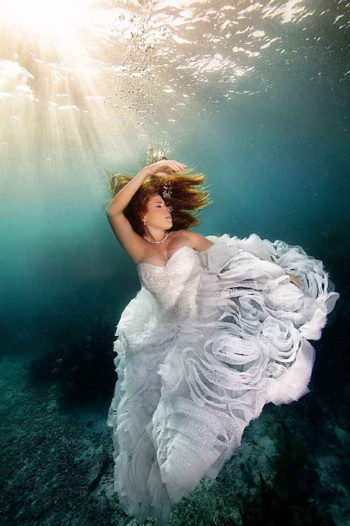 Trash the dress bajo el agua 💦💦 - 8
