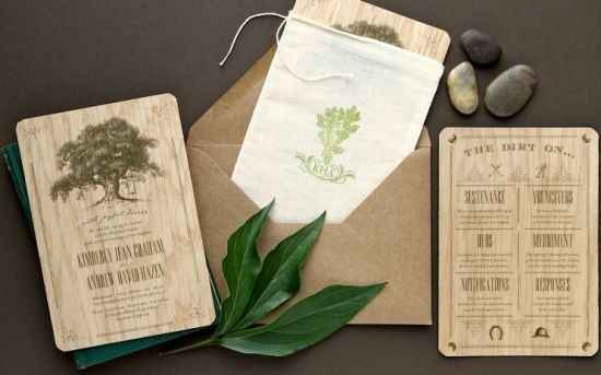 Invitaciones ecológicas