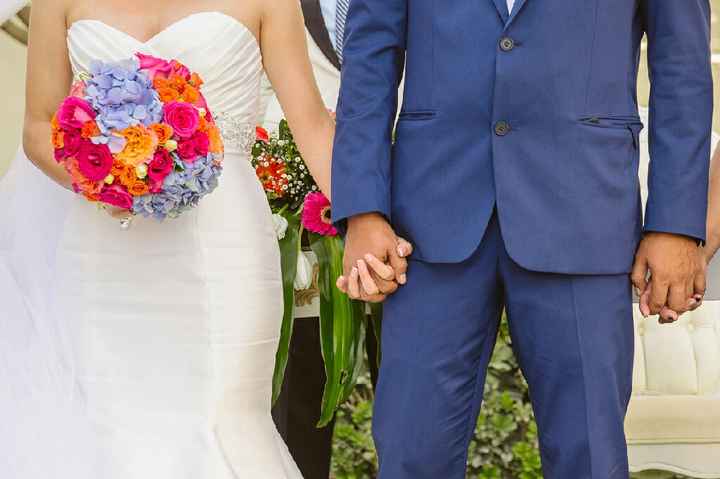Ramos de novia con hortensias - 1