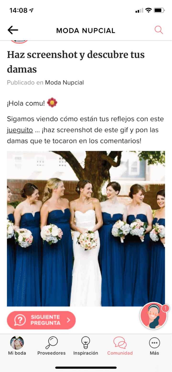 Haz screenshot y descubre tus damas - 1