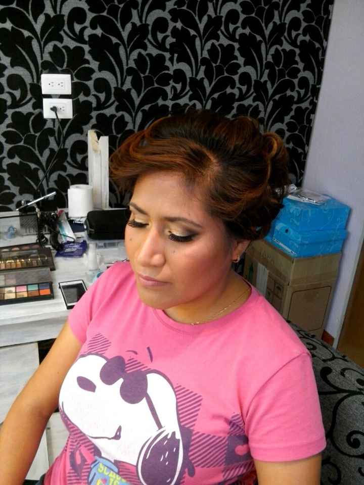 Prueba de maquillaje y peinado - 3