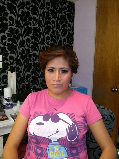 Prueba de maquillaje y peinado - 5