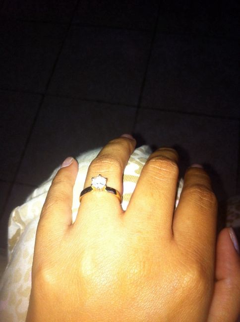 Este es mi lindo anillo, ¿y el tuyo? - 1