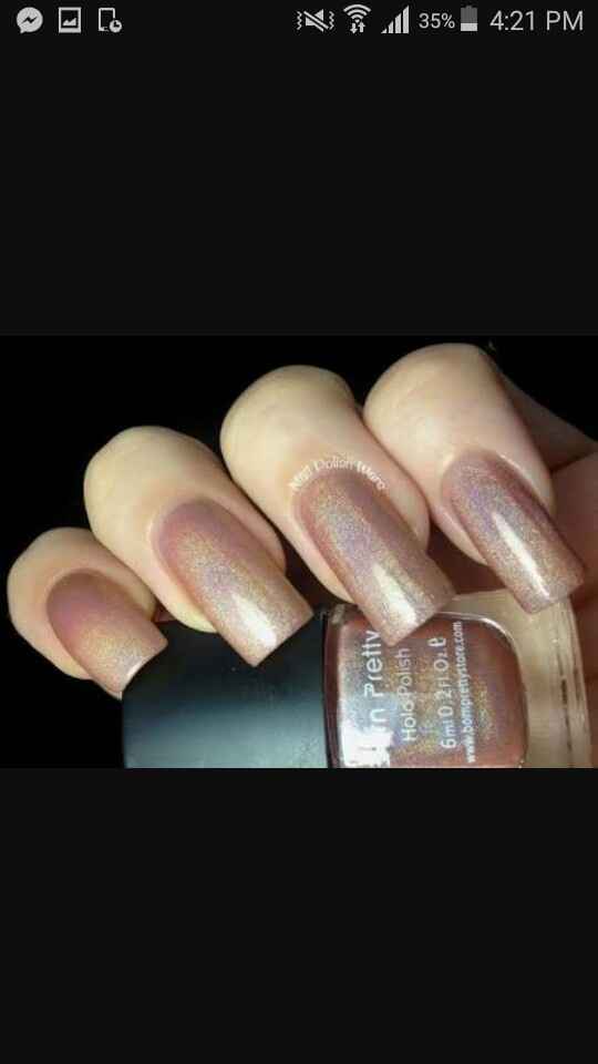 Uñas efecto holograma 💅 - 1