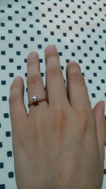 Mi anillo de compromiso!!!! - 1